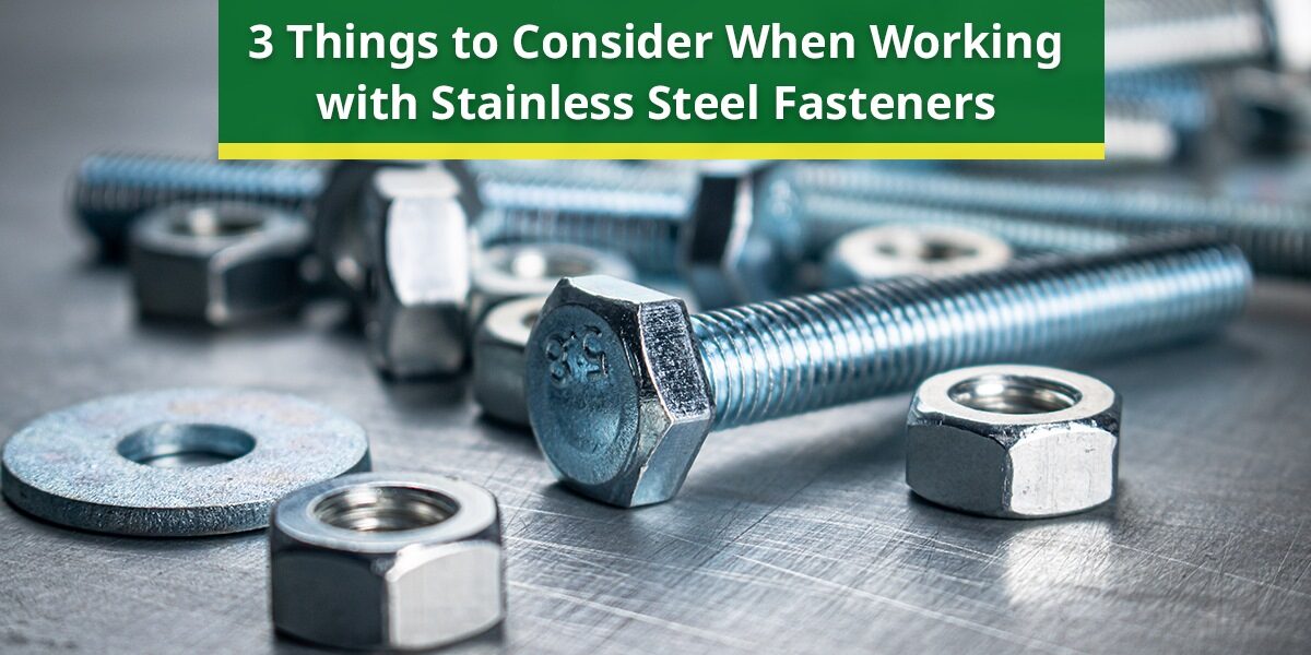 stainless steal fastnere